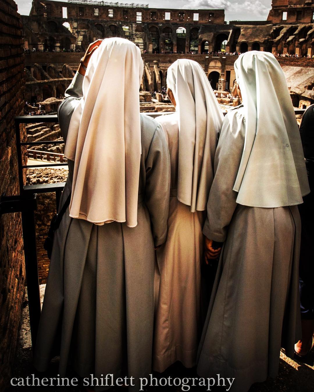 Catherine Shiflett Photography, nuns in Rome, shot on Nikon D800