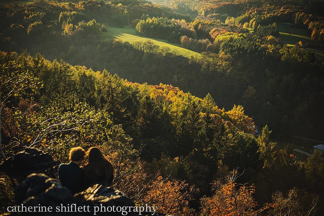 Catherine Shiflett Photography, Souls, Portraits and Street Photography, a couple sharing a moment at Divoka Sarka, hills, Prague Czech Republic,  Nikon D800