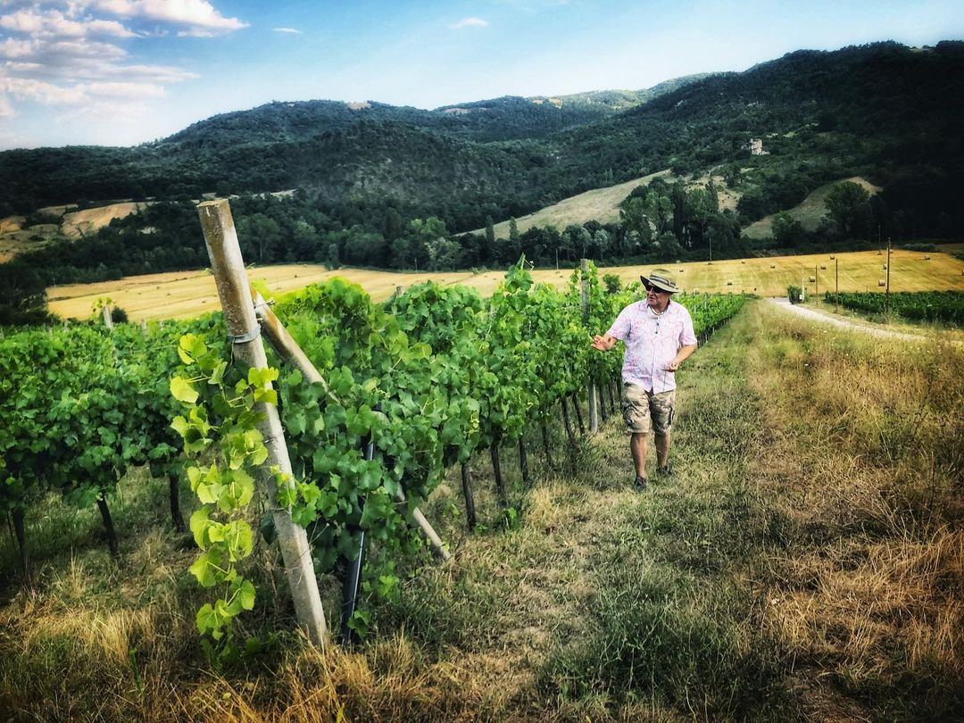 Catherine Shiflett Photography, Souls, Portraits and Street Photography, vineyard owner walking the fields,  Nikon D800